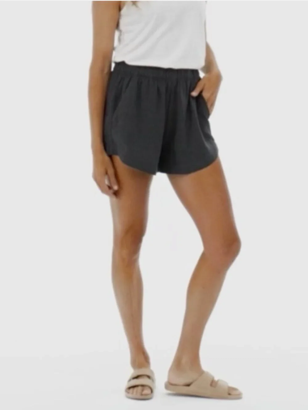 New! Patagonia Women’s Garden Island Shorts Medium Whole Weave: Ink Black NWT - Picture 3 of 11